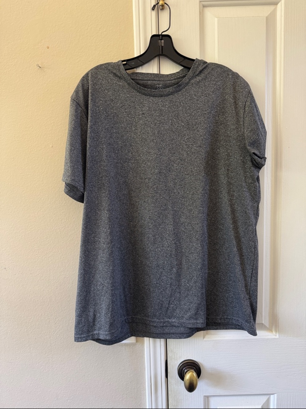 Men's Workout Gray T-Shirt